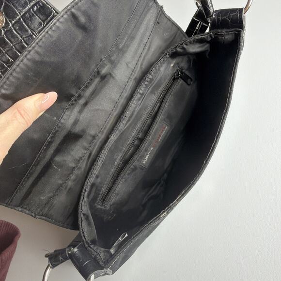 Rare Vintage Y2K 90s FUBU Small Purse Shoulder Bag Deadstock Mc Bling Snakeskin - Picture 8 of 14